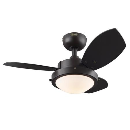 Westinghouse Wengue 30" 3-Blade Espresso Indoor Ceiling Fan w/LED Light Fixture 7233000